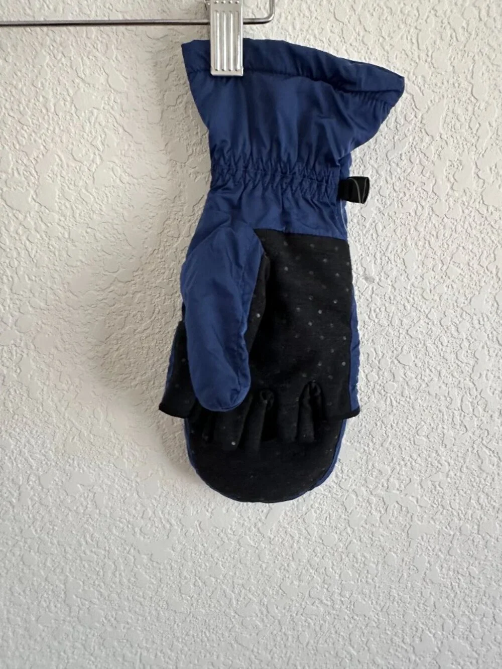Spyder Solitude Convertible Mitten / Ski Glove, Blue/Black, Medium